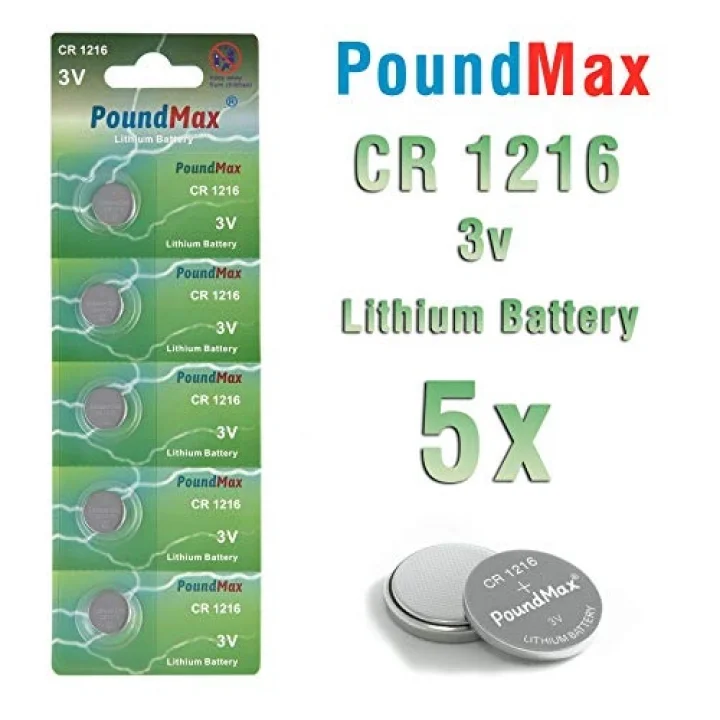1216 DL1216 3V Lityum Düğmeli Pil (5li Paket)