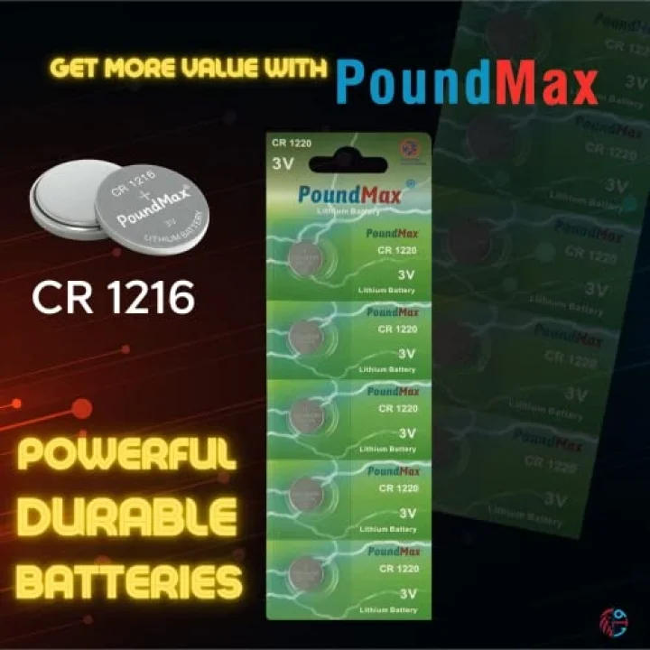 1216 DL1216 3V Lityum Düğmeli Pil (5li Paket)