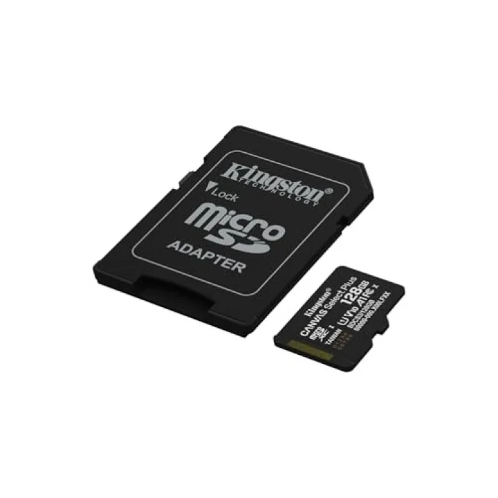 128GB microSDXC Canvas Select Plus Gen3 150MB/s A1 Card + Adapter