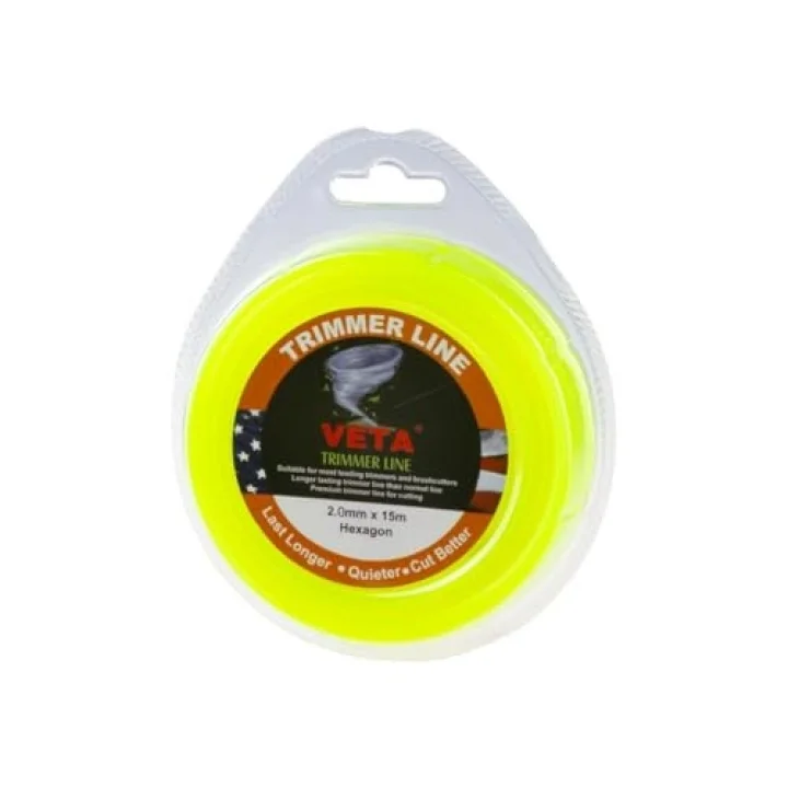 131741 Tırpan Misina Pro 2.0Mm 15M Sarı 6 Köşe