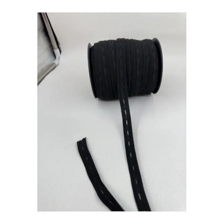 1.5 Cm Ilikli Lastik-siyah-5 Mt