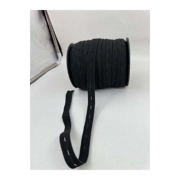 1.5 Cm Ilikli Lastik-siyah-5 Mt