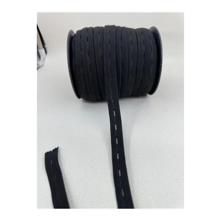 1.5 Cm Ilikli Lastik-siyah-5 Mt