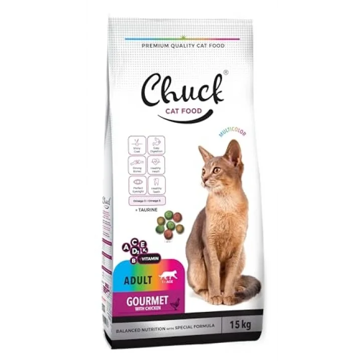 15 kg Yetişkin Kuru Mama, Kedi, Gourmet