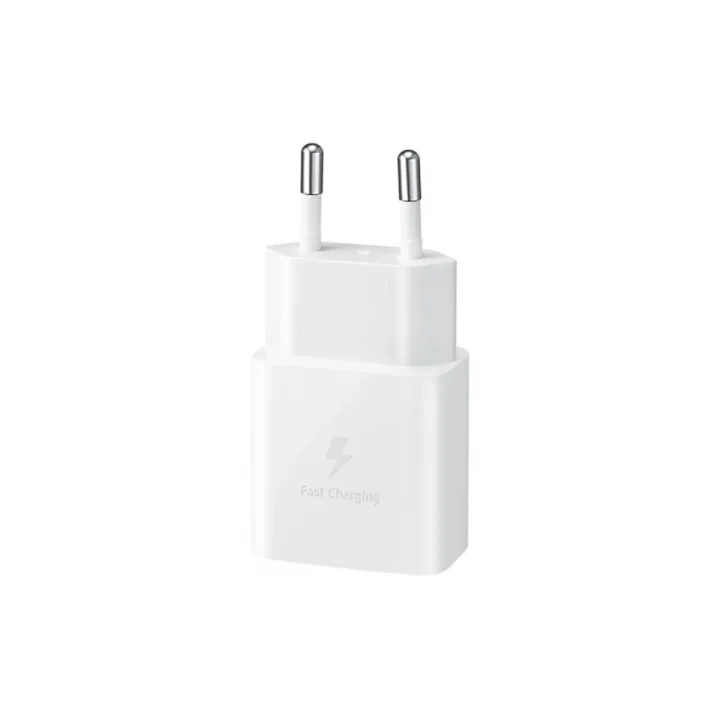 15 Watt USB Type-C Hızlı Şarj Adaptörü, Şarj Cihazı, Beyaz