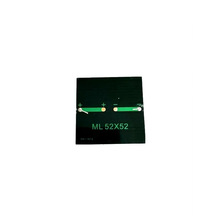 1.5V 250mA 52x52mm Güneş Paneli - Solar Panel