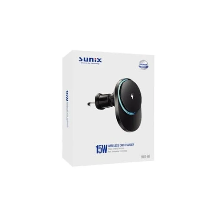 15W Kablosuz Şarjlı Mıknatıslı Araç Şarjı HLD-80