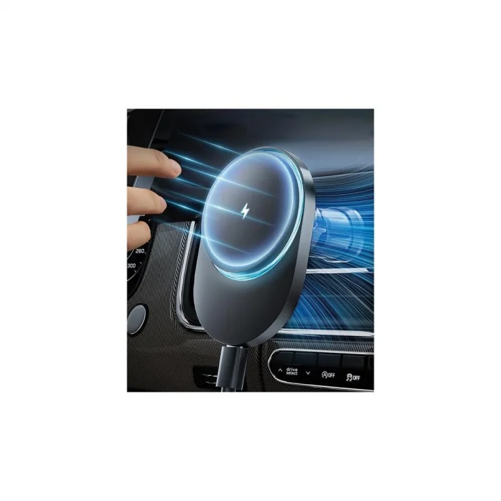 15W Kablosuz Şarjlı Mıknatıslı Araç Şarjı HLD-80