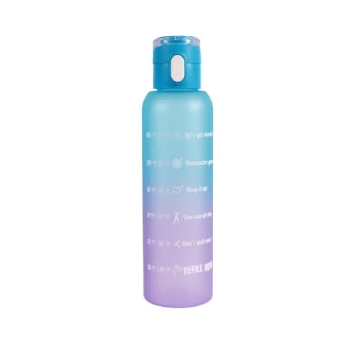 161407-843 Askılı Desenli Opak Desenli Matara 750 ml