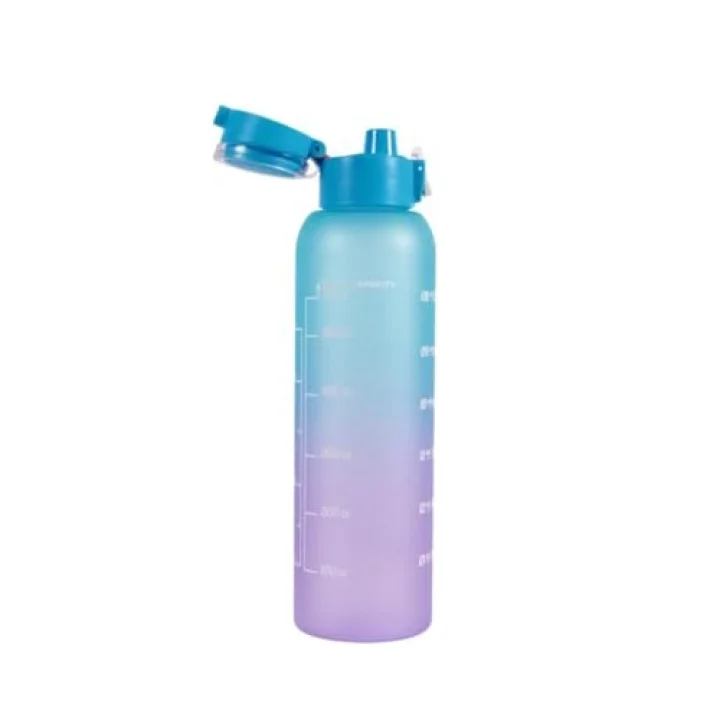 161407-843 Askılı Desenli Opak Desenli Matara 750 ml