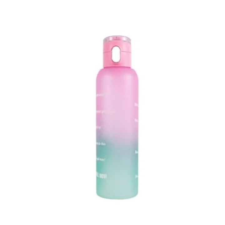 161407-844 Askılı Desenli Opak Desenli Matara 750 ml