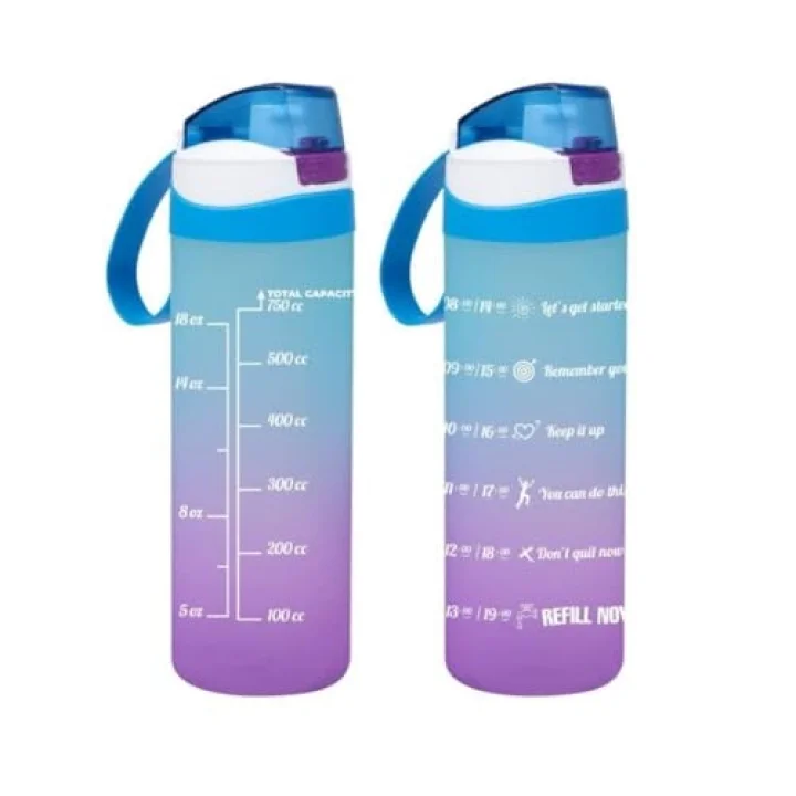 161670-832 Motivasyon Desenli Matara 750 ml