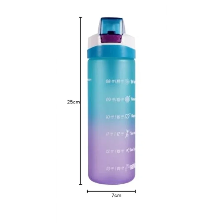 161670-832 Motivasyon Desenli Matara 750 ml