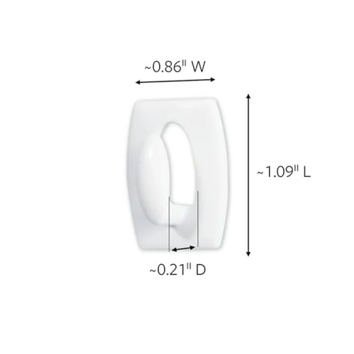 17006 CLR Haken S (6 kanca + 8 şerit) şeffaf