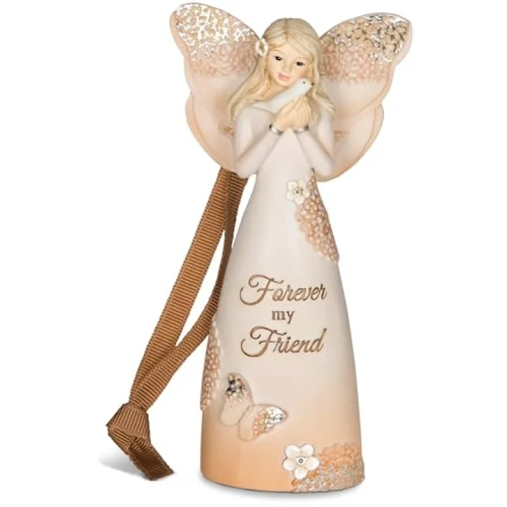 19080 Forever Friend Melek Figürü Ornament, 11.4 cm
