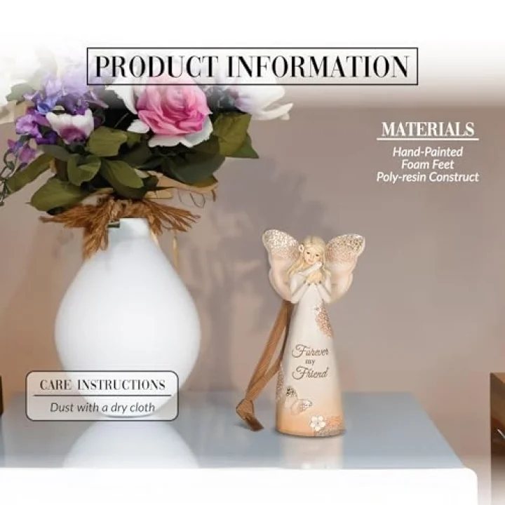 19080 Forever Friend Melek Figürü Ornament, 11.4 cm