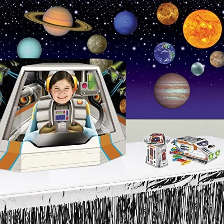 1er Pack Starry NIGHT arka plan, 4-feet 30-feet