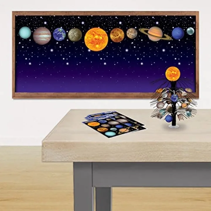1er Pack Starry NIGHT arka plan, 4-feet 30-feet