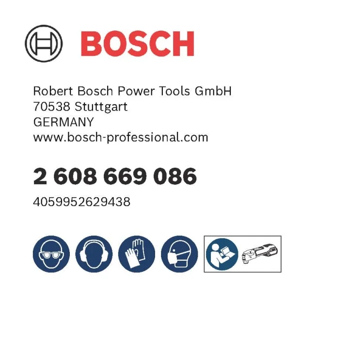 1x PRO ACZ 85 EIB Starlock Testere Ucu (Demir içermeyen metaller, Dolu Laminant Vinil, PVC, Ø 85 mm, Professional Aksesuar Çok Fonksiyonlu Makine)
