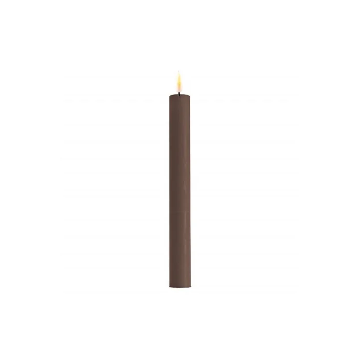 2Li Moka Led Mum Kahverengi 24 Cm - De Rf-0103