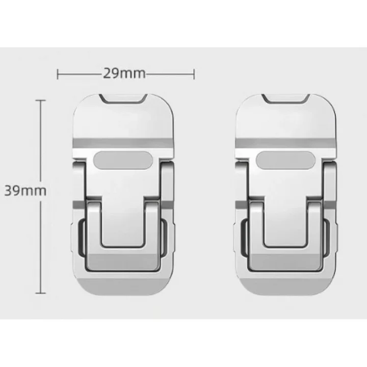 2li Paket Ayarlanabilir Laptop Standı - 2 Kademeli Ergonomik Yükseltici, Katlanabilir Taşınabilir Notebook Tutucu, Kaymaz Silikon Pedli Hafif Dizüstü Bilgisayar Standı
