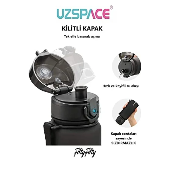 2li Tritan Matara Seti 650 ml 14 Farklı Renk Seçeneği FiftyFifty