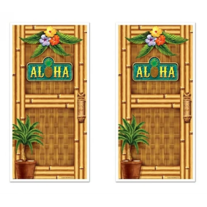 2 Parça Aloha Kapı Örtüsü, 30 x 5