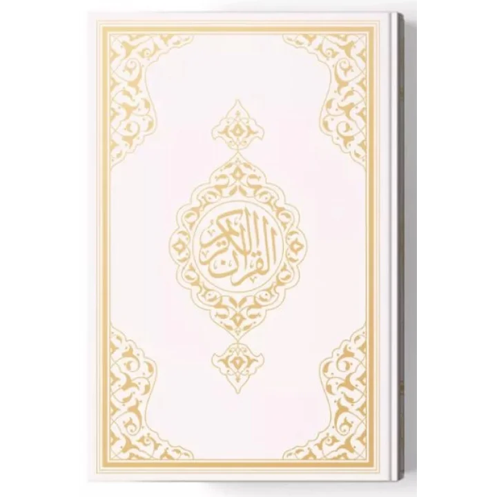 2 Renkli B.Cep Boy KurAn-I Kerim (Miklepsiz) Beyaz