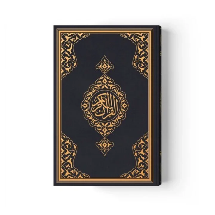 2 Renkli Hafız Boy KurAn-I Kerim (Miklepsiz) Siyah