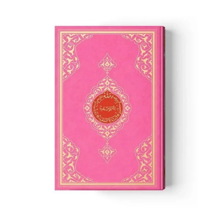 2 Renkli Pembe Orta Boy KurAn-I Kerim