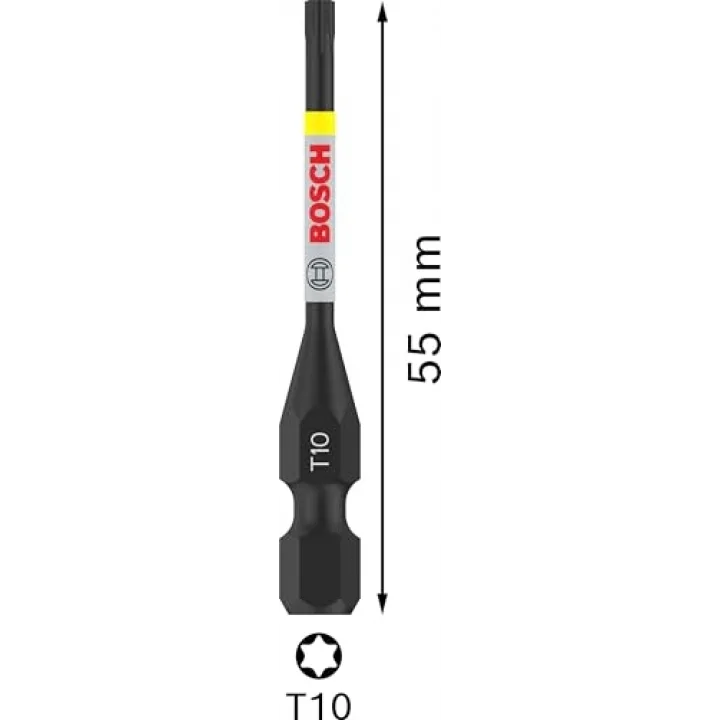 2 x PRO Torx Impact Bit (125 x 50 mm, profesyonel aksesuar tornavida, tornavida)