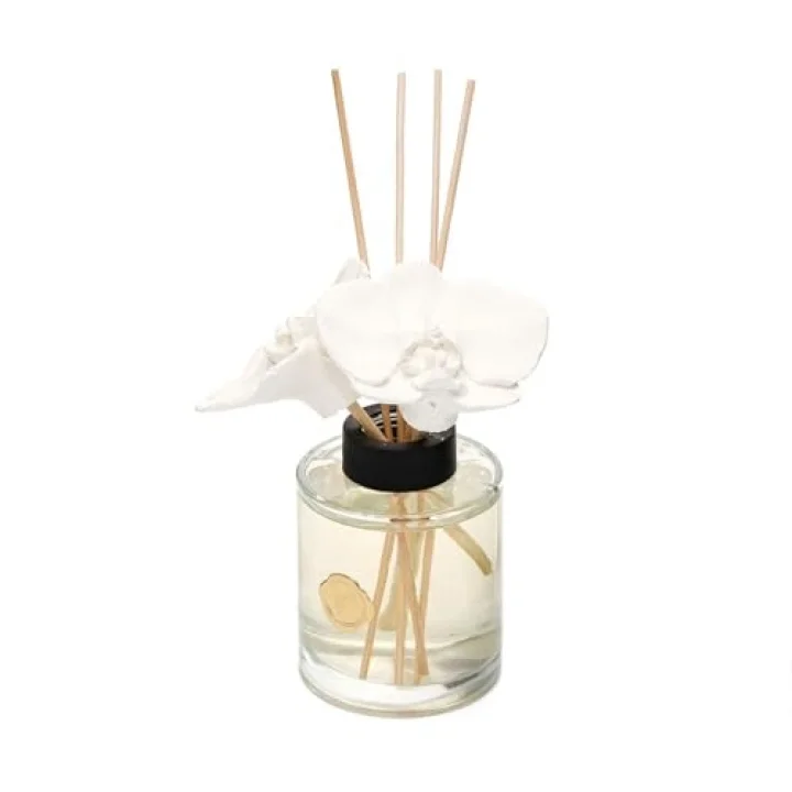 200 ml Seramik Taş Bambu Çubuklu Oud Vanilya Oda Kokusu