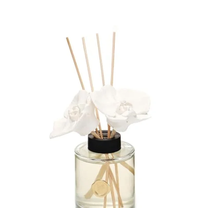200 ml Seramik Taş Bambu Çubuklu Oud Vanilya Oda Kokusu