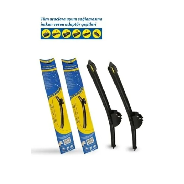 2012-2019 5 Kapılı Hatchback Renault Clio Supermute Muz Silecek Blade 2’li Set, 650 mm ve 350 mm Boyut