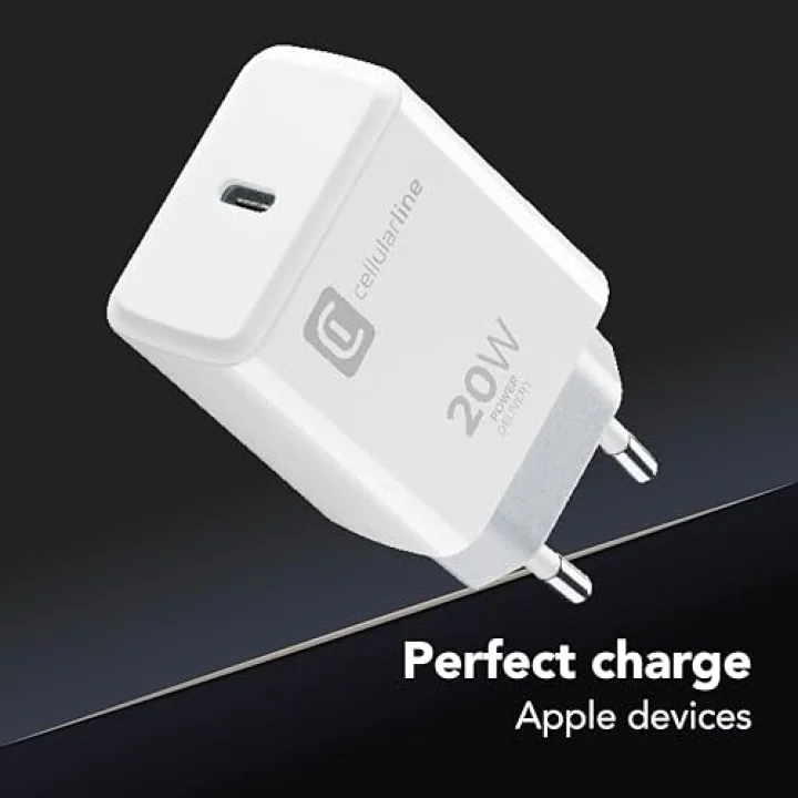 20W Şarj Adaptörü (iPhone 8 ve Üstü ile Uyumlu, USB-C, 4A, 20W)