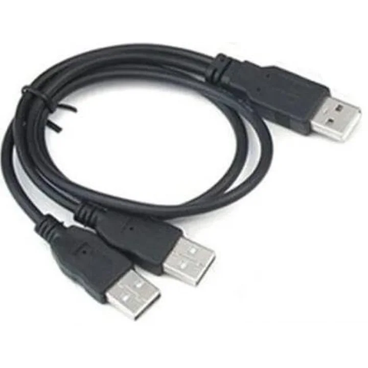 2249 Usb 70 Cm Y Kablo Harici HDD Hard Disk Power Data Kablosu USB 2.0 Y Kablo Harici HDD Hard Disk Power & Data Kablosu