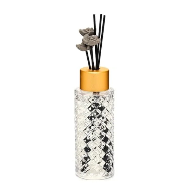 230 ml Kristal Cam Şişe Dark Amber Oda Kokusu