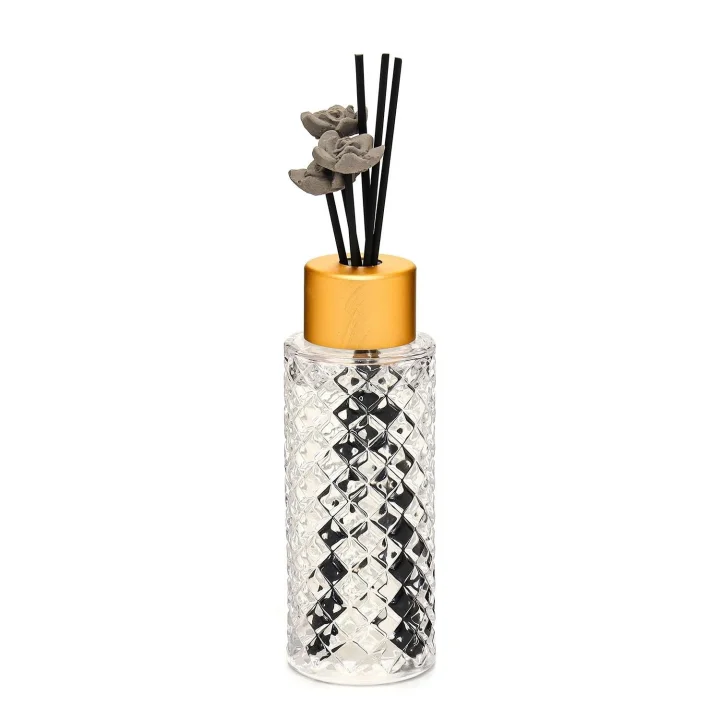 230 ml Kristal Cam Şişe Dark Amber Oda Kokusu