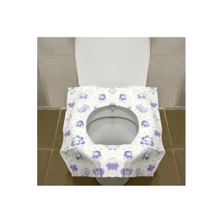 239 Kullan At Klozet Örtüsü, Çok Renkli