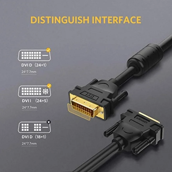 24+1 DVI to DVI Görüntü Aktarma Kablosu 3 Metre