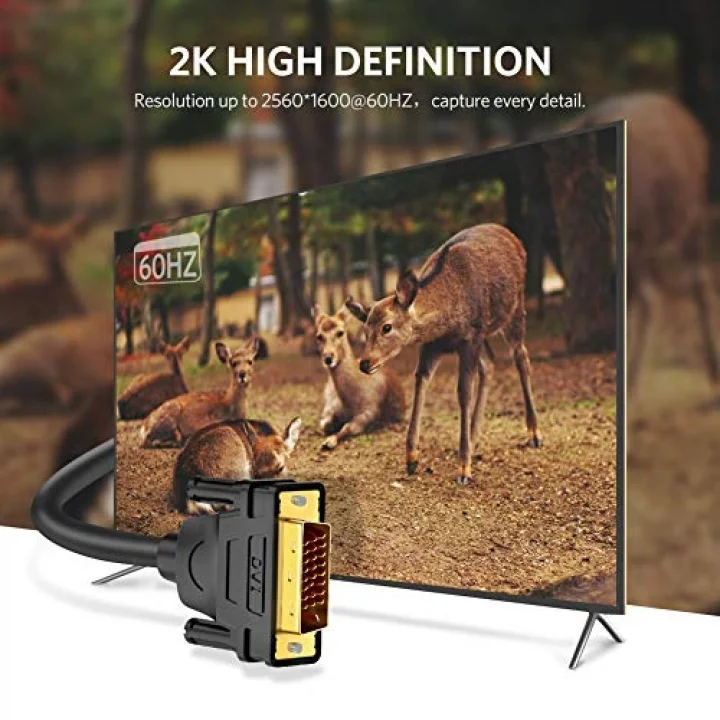24+1 DVI to DVI Görüntü Aktarma Kablosu 3 Metre