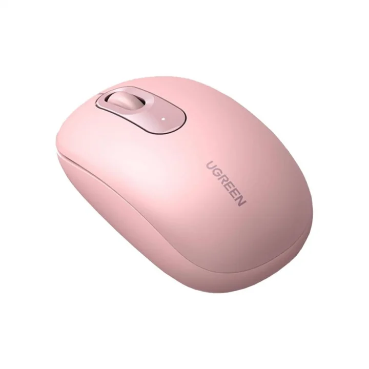 2400DPI 2.4Ghz Wireless Kablosuz Sessiz Mouse Pembe