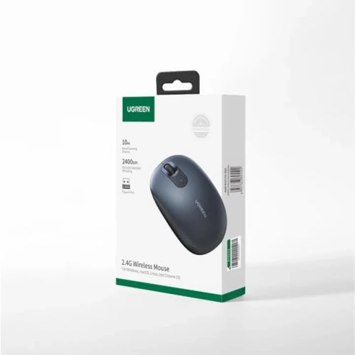 2400DPI 2.4Ghz Wireless Kablosuz Sessiz Mouse Yeşil