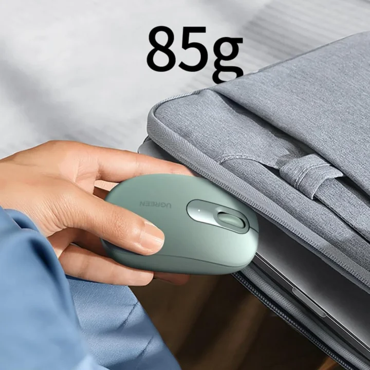 2400DPI 2.4Ghz Wireless Kablosuz Sessiz Mouse Yeşil