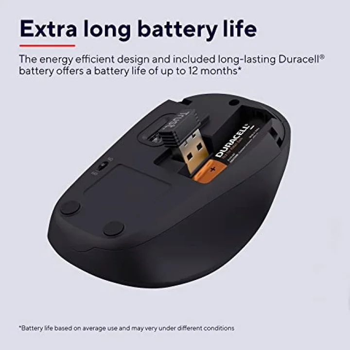 24549 YVI+ Sessiz Kablosuz Mouse - Siyah