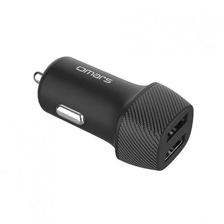 2.4A Çift USB Çıkışlı Araç içi Şarj Cihazı