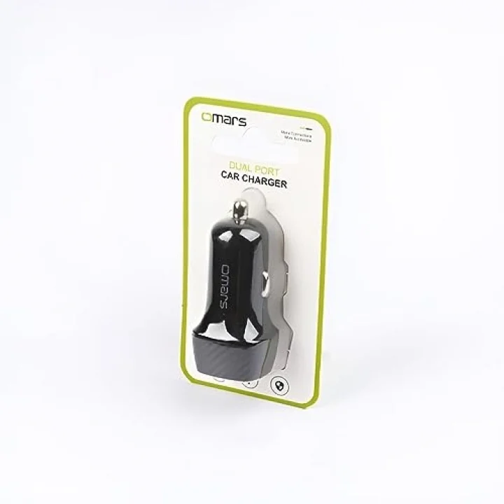 2.4A Çift USB Çıkışlı Araç içi Şarj Cihazı