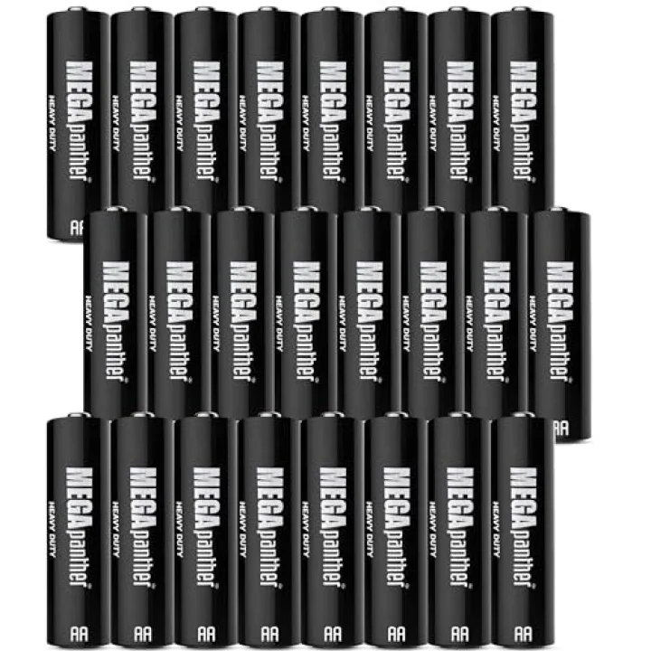 24lü AA R6 Kalın Kalem Pil Saat Pili Zn-C 1.5V