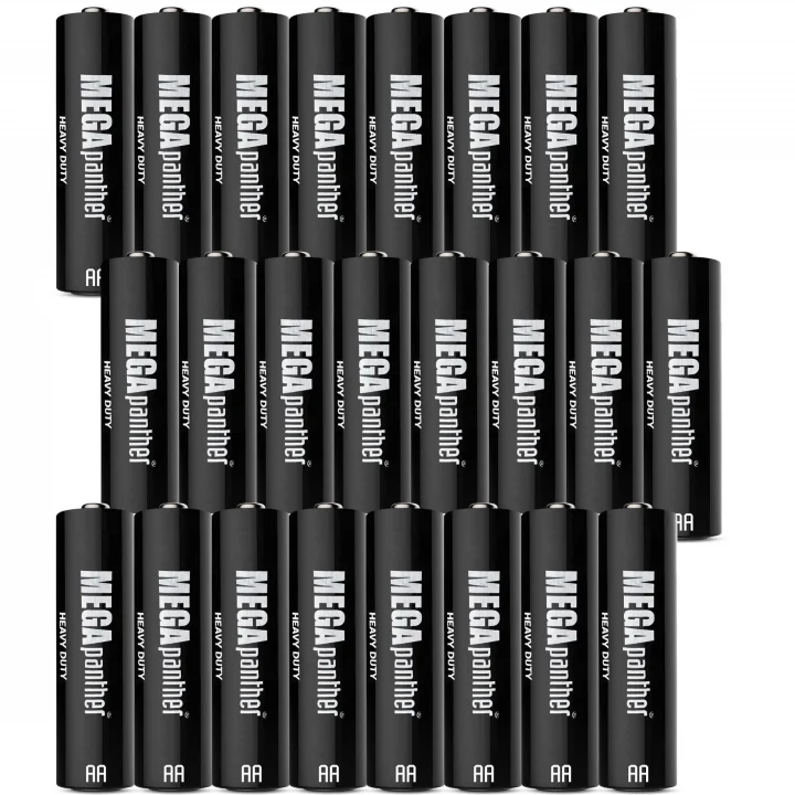 24lü AA R6 Kalın Kalem Pil Saat Pili Zn-C 1.5V