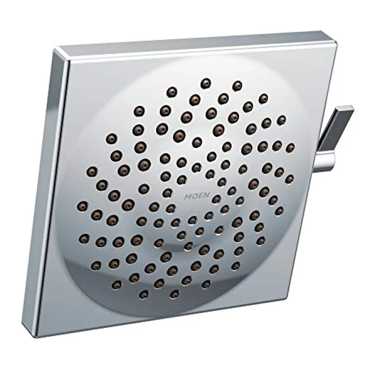 (2.5 gpm, Chrome) - S6345 Velocity Two-Function 20cm - 1.3cm Diameter Spray Rainshower Showerhead, Chrome